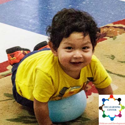 a toddler at The Learning Center Daycare and Preschool in Columbus Ohio